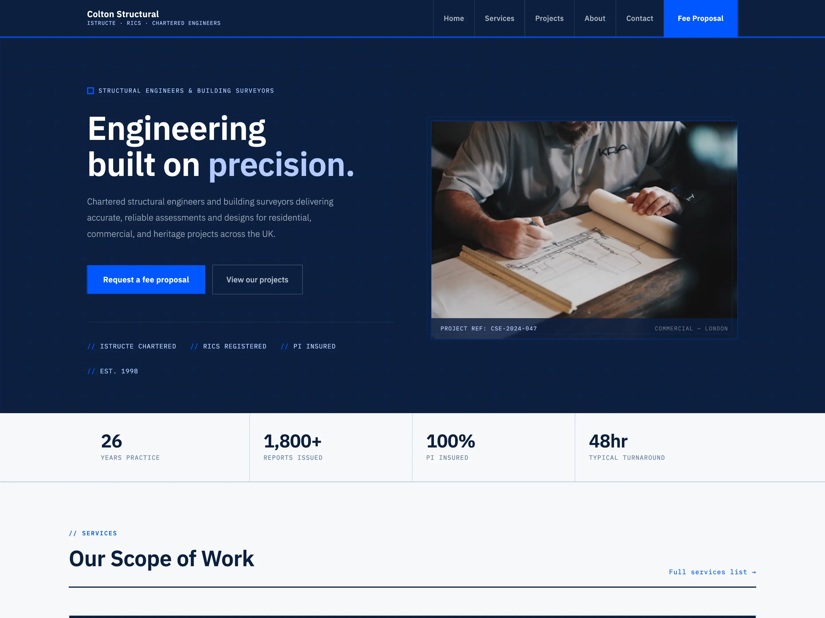 Blueprint template